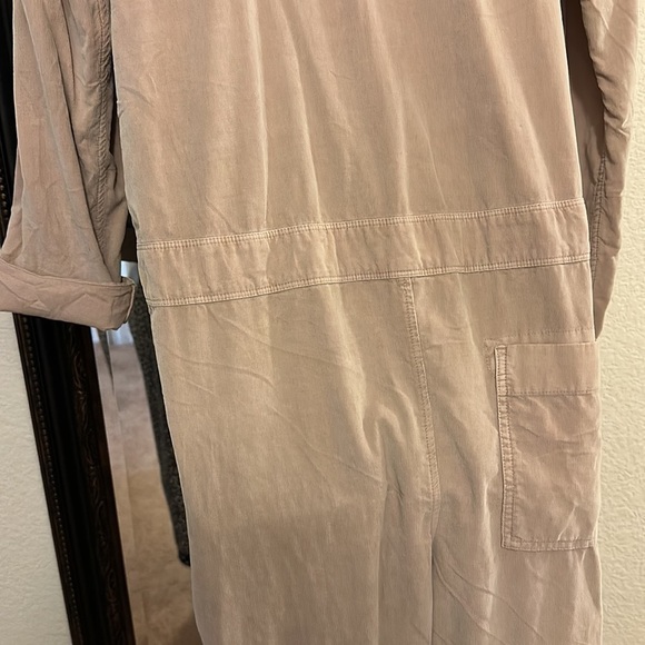Corduroy Jumper by James Perse Los Angeles gorpcore Ultra Fine Mocha Mousse NWT - Picture 10 of 14